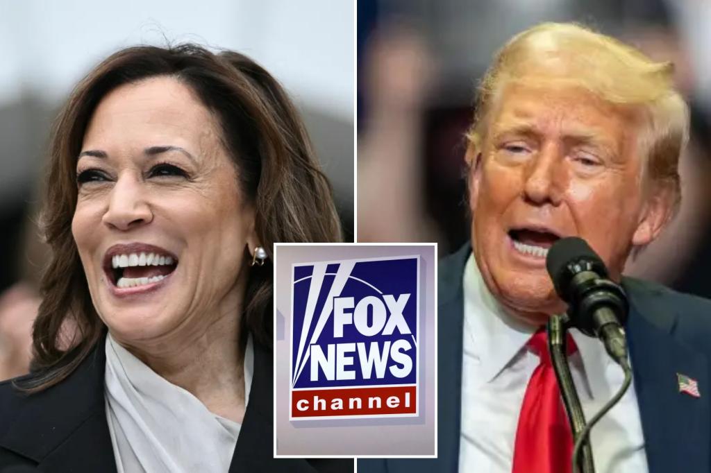 Fox News invites Donald Trump and Kamala Harris to the September debate